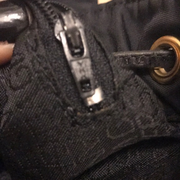 Vintage Gianni Versace Black Nylon Backpack😘 - Picture 5 of 8